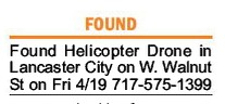drone found