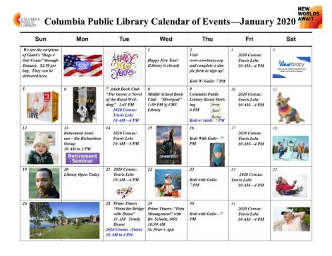 January 2020 Calendar