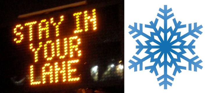 stay in your lane snowflake