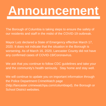 columbia notice