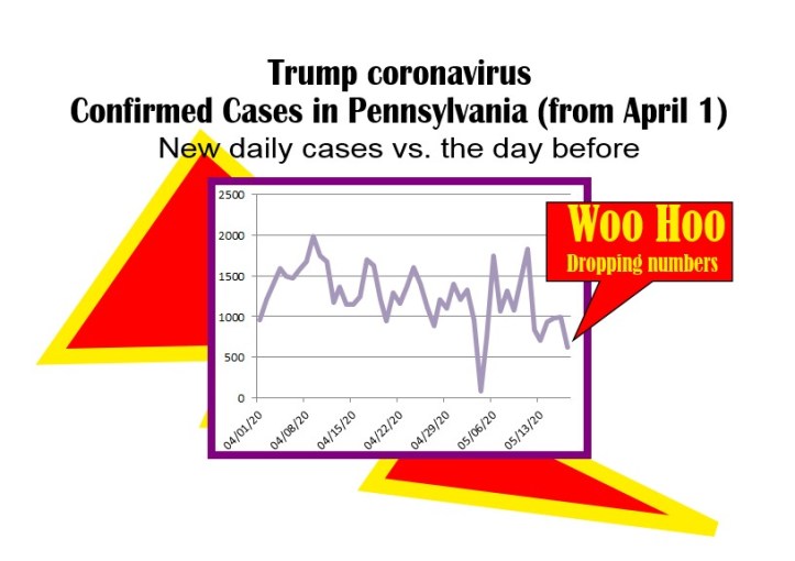 day by new cases trump coronavirus-5-17