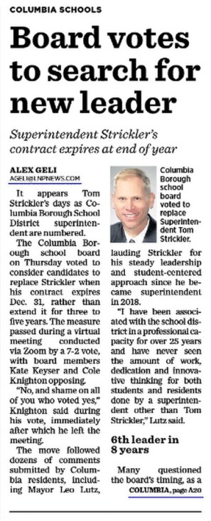 lnp school board article