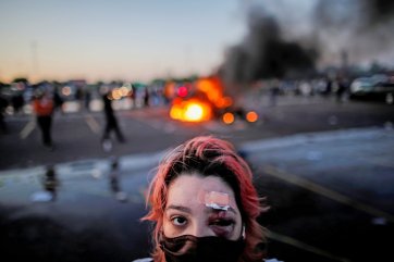 minneapolis protester