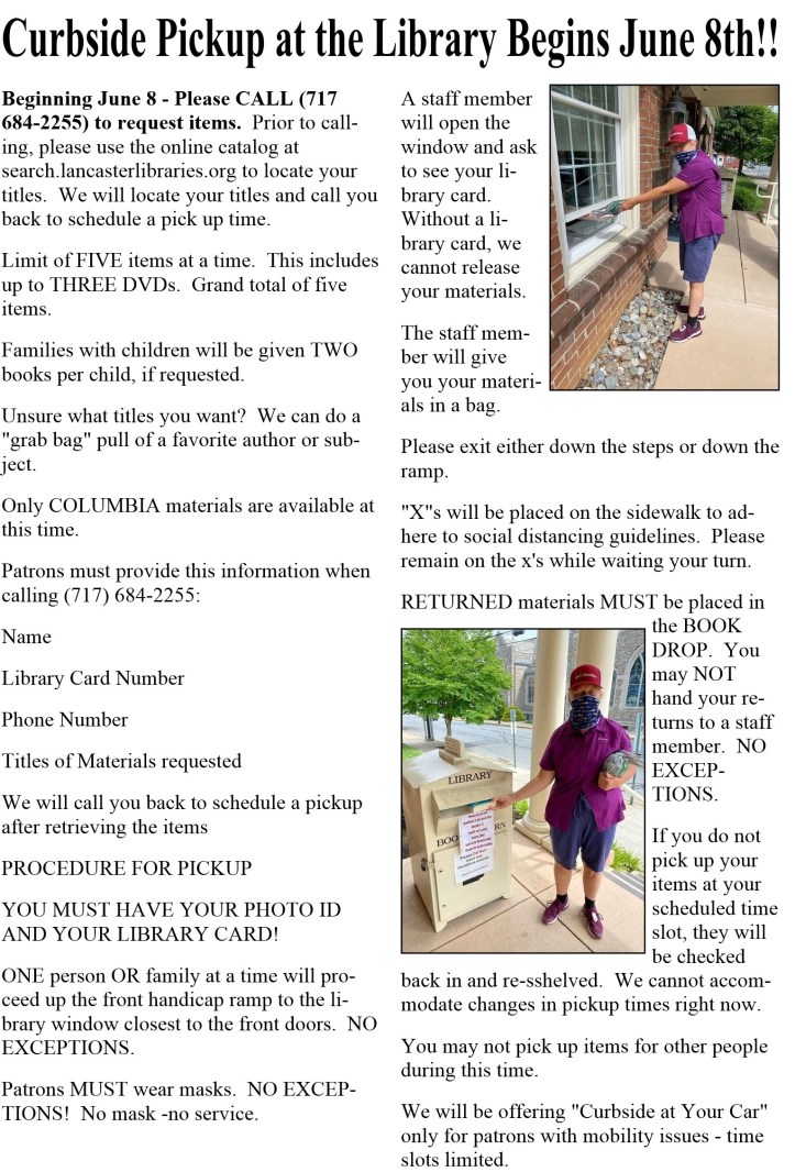 library re-opening