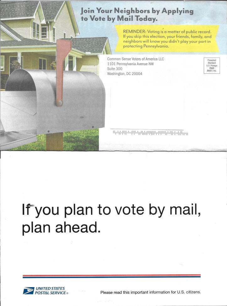 vote by mail