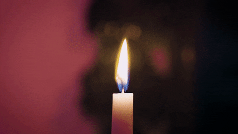 candle going out
