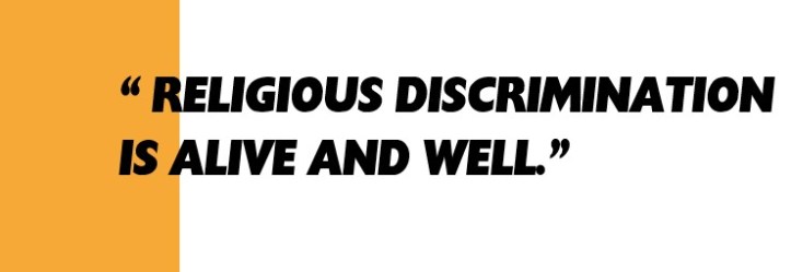 RELIGIOUS DISCRIMINATION